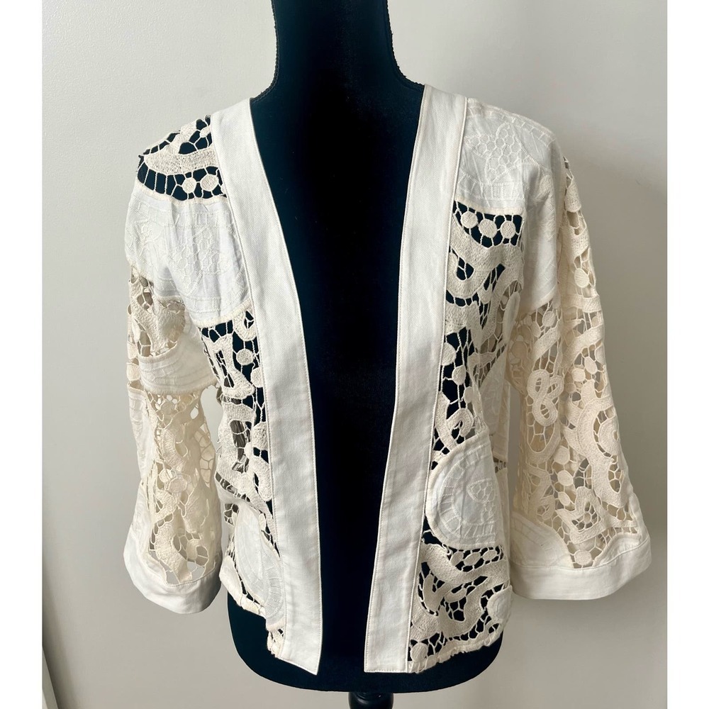 Anthropologie Lace Cardigan - Medium - Picture 2 of 6